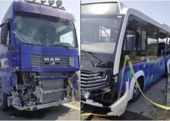 ვიდეო – 9 ადამიანი დაშავდა ავტობუსისა და ცემენტმზიდის შეჯახების შედეგად თბილისი-რუსთავის ავტობანზე