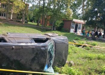 ერთმანეთს სამი ავტომობილი შეეჯახა – ავარია სამეგრელოში