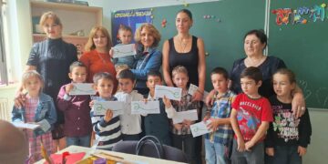 პირველკლასელთა გაცნობითი შეხვედრა შემოქმედის სკოლაში