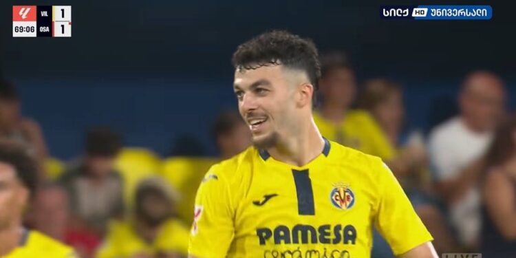 ნახეთ ვიდეო – მიქაუტაძის პირველი გოლი “ვილიარეალის” მაისურით