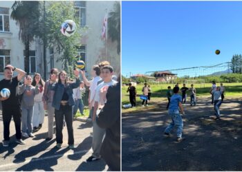 ჯანსაღი ცხოვრების მხარდაჭერა – „პარვუს ჯგუფმა“ შემოქმედის სკოლას სპორტული ინვენტარი გადასცა