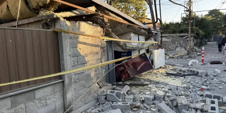 თბილისში, ლოტკინის დასახლებაში აფეთქება მოხდა – დაშავდა 1 ადამიანი