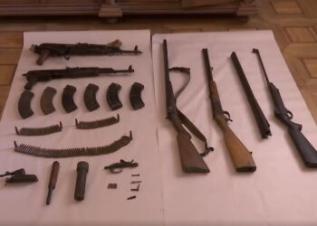 კახეთში, ცეცხლსასროლი იარაღებისა და საბრძოლო მასალის უკანონო შეძენა-შენახვის ფაქტზე წარშულში ნასამართლევი პირი დააკავეს