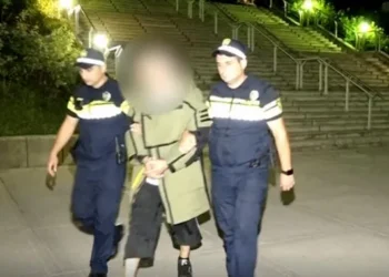 დააკავეს პირი, რომელიც რუსთაველის გამზირზე გამართული აქციის დროს, აქციის მონაწილეთა შორის, ცეცხლსასროლი იარაღით გადაადგილდებოდა