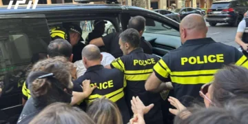 შსს-ს ინფორმაციით, მიმდინარე საპროტესტო აქციაზე ადმინისტრაციული წესით 16 პირია დაკავებული