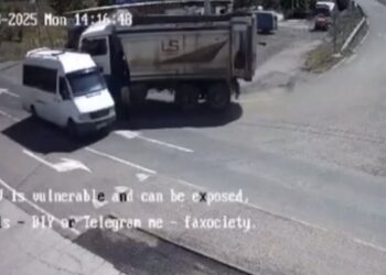 დაკავებულია სატვირთოს მძღოლი, რომელიც მიკროავტობუსს შეეჯახა და არასრულწლოვანის დაღუპვა გამოიწვია