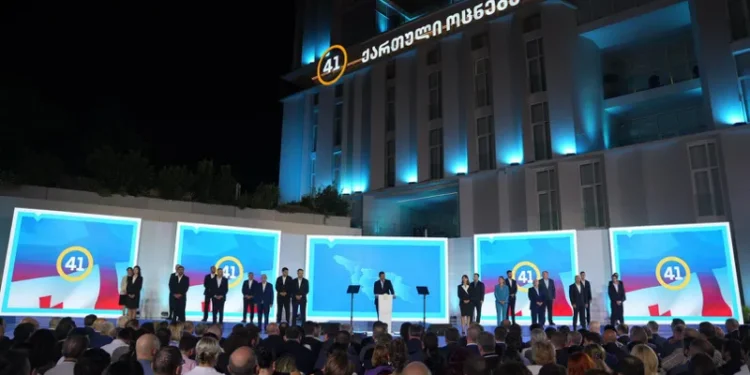 კახა კალაძემ დედაქალაქის საკრებულოს პროპორციული სია წარადგინა