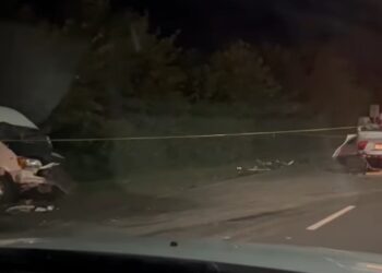 ნახეთ ვიდეო – მძიმე ავარია სამტრედია აბაშის გზაზე – დაშავდა 10 პირი