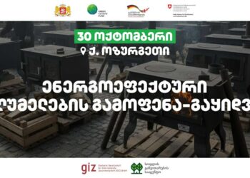 ხვალ ქალაქ ოზურგეთში საქართველოში წარმოებული ენერგოეფექტური ღუმელების გამოფენა-გაყიდვა გაიმართება.