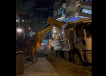 ვიდეო – თბილისში, საცხოვრებელ კორპუსთან მიწა ჩავარდა