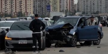 რუსთავის ავტობაზრობაზე ავარია მოხდა