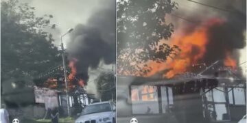 ვიდეო – თბილისის ზღვის მიმდებარე ტერიტორიაზე ხანძარი იყო