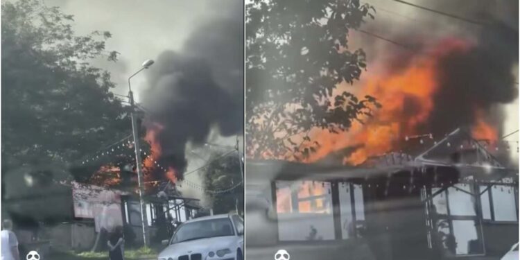 ვიდეო – თბილისის ზღვის მიმდებარე ტერიტორიაზე ხანძარი იყო