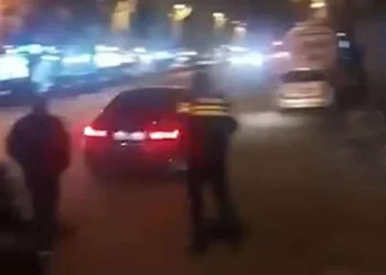 პირი, რომელმაც მე-10 სკოლასთან, საპროტესტო აქციის მსვლელობისას, ავტომობილით რამდენჯერმე სახიფათო მანევრი შეასრულა, ფსიქიატრიულ დაწესებულებაშია გადაყვანილი