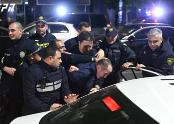 პოლიციამ რუსთაველის გამზირზე აქციის კიდევ რამდენიმე მონაწილე დააკავა