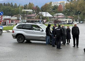 ცოტა ხნის წინ ოზურგეთში ავტოსაგზაო შემთხვევა მოხდა