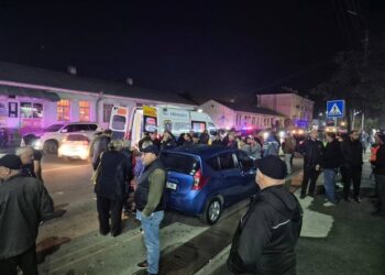 ავარია ფოთში – ავტომობილი ქვეითს დაეჯახა