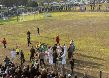 საფეხბურთო “თრილერი” ლანჩხუთში – ბოლო წუთებზე გატანილი გოლები და “გურია” მესამე ლიგაში დაწინაურდა