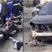 ვიდეო – ერთმანეთს მოტოციკლი და ავტომანქანა შეეჯახა – ავარია თბილისში