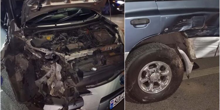 ვიდეო – ერთი ადამიანი დაშავდა ავარიის შედეგად რუსთავში