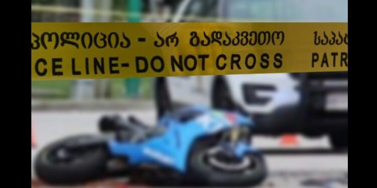 სამეგრელოში ავარიას მოტოციკლის მძღოლი ემსხვერპლა