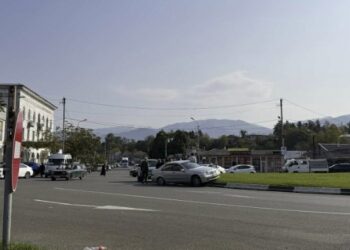 ავტოსაგზაო შემთხვევა ოზურგეთის ცენტრში