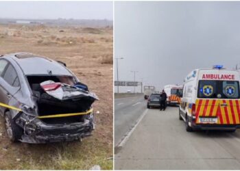 ავტოსაგზაო შემთხვევის შედეგად სამი ადამიანი დაშავდა თბილისი-რუსთავის გზაზე