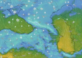 შავი-ზღვის ჩრდილო დასავლეთიდან საქართველოში “საახალწლო” ციკლონი დაიწყებს გავრცელებას