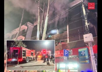 ვიდეო – გორში მდებარე ერთ-ერთი კორპუსის საცხოვრებელ ბინაში ხანძარი გაჩნდა