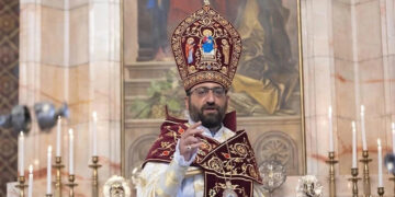 სომხეთში მეოთხე მაღალი რანგის სასულიერო პირი დააკავეს