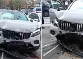 ვიდეო – ავტოსაგზაო შემთხვევა თბილისში