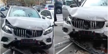 ვიდეო – ავტოსაგზაო შემთხვევა თბილისში