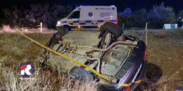 ვიდეო – თბილისი-რუსთავის მაგისტრალზე ავტომობილი ამოყირავდა