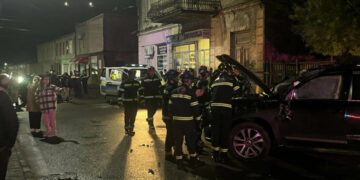 შეჯახების შედეგად ორი ავტომობილი ამობრუნდა – ავარია ქუთაისში