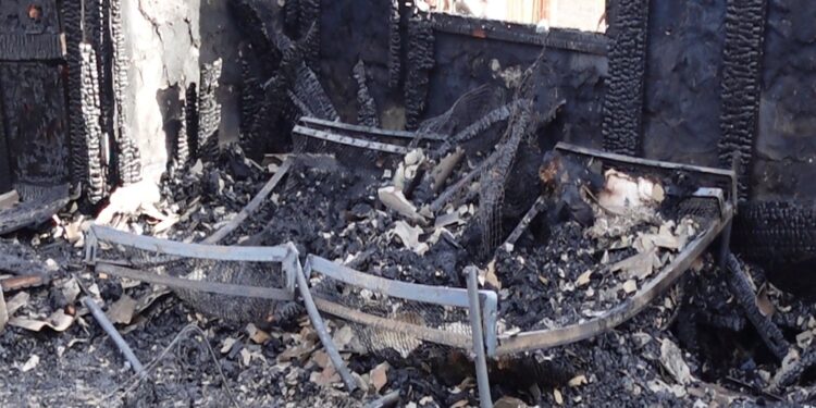 სამეგრელოში, საცხოვრებელ სახლში გაჩენილ ხანძარს დედა-შვილი ემსხვერპლა