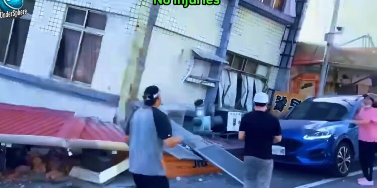 ტაივანში ძლიერი მიწისძვრა მოხდა – ნახეთ ვიდეო