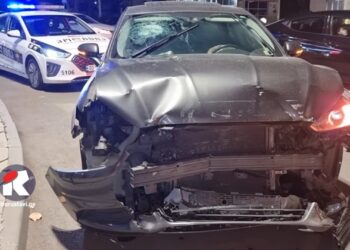 ვიდეო – ავტოსაგზაო შემთხვევა რუსთავში