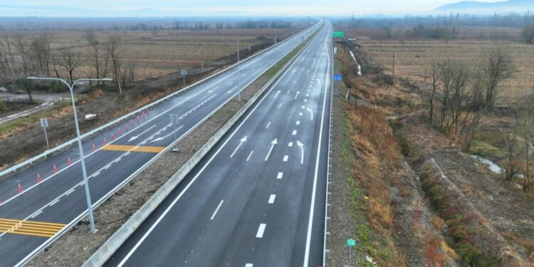 როდის გაიხსნება გურიის მაგისტრალის 8-კილომეტრიანი მონაკვეთი