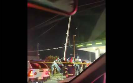 ვიდეო – მძიმე ავტოსაგზაო შემთხვევა თბილისში