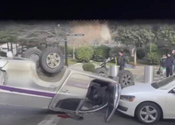 ვიდეო – თბილისში ავტოსაგზაო შემთხვევა მოხდა