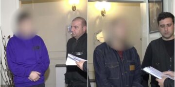 ოზურგეთში პოლიციელზე განხორციელებული ჯგუფური ძალადობის ბრალდებით მიმალვაში მყოფი ორი პირი დააკავეს