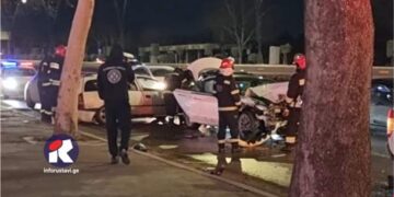 ვიდეო – ერთი ადამიანი დაშავდა ავტოსაგზაო შემთხვევის შედეგად თბილისში