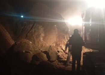 მესტიისკენ მიმავალ გზაზე მეწყერი ჩამოწვა