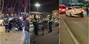 ვიდეო – თბილისში ავარიის შედეგად ხუთი ავტომობილი დაიმტვრა