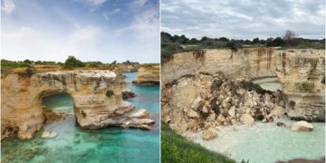 იტალიაში, ვალენტინობის დღეს, შეყვარებულთა თაღი ჩამოინგრა