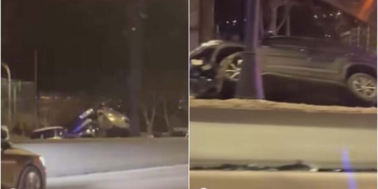 ვიდეო – ავტოსაგზაო შემთხვევა თბილისში