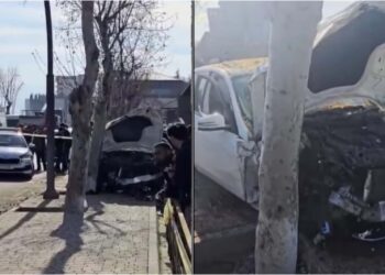 ვიდეო – ორი მცირეწლოვანი და მათი მამა დაშავდა ავარიის შედეგად მარნეულში