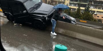 ცოტა ხნის წინ თბილისში ავტოსაგზაო შემთხვევა მოხდა