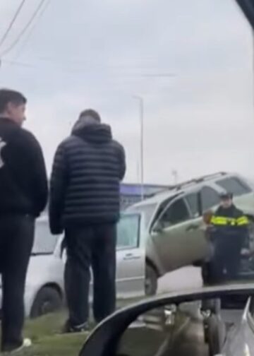 ცოტა ხნის წინ თბილისში ავტოსაგზაო შემთხვევა მოხდა