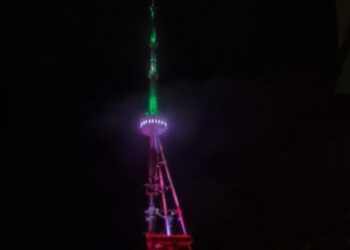 “რა გზავნილია ეს თბილისისგან რეგიონისა და მსოფლიოსთვის? — ისრაელის საელჩო ანძის ირანის დროშის ფერებში განათებაზე